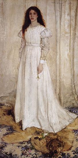 James Abbott McNeil Whistler The White Girl